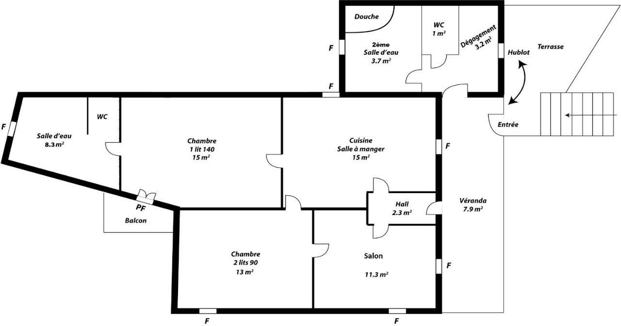 Les Planchettes Villa Orcival Ngoại thất bức ảnh